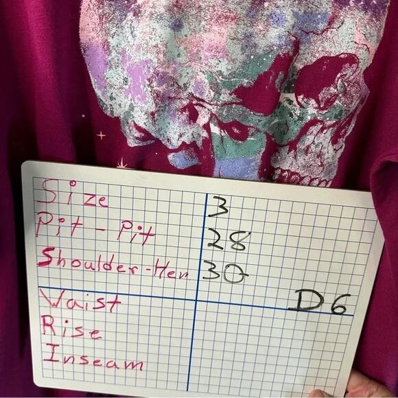 Torrid sweatshirt Graphic skull whimsiGoth ruffles Short Sleeve  plus size - Picture 12 of 12